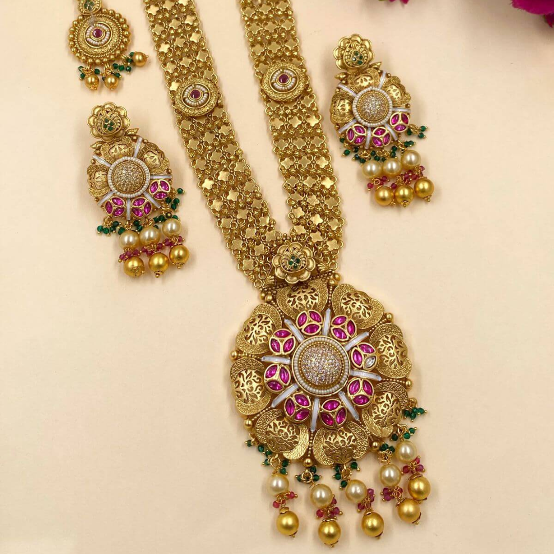 Long necklaces