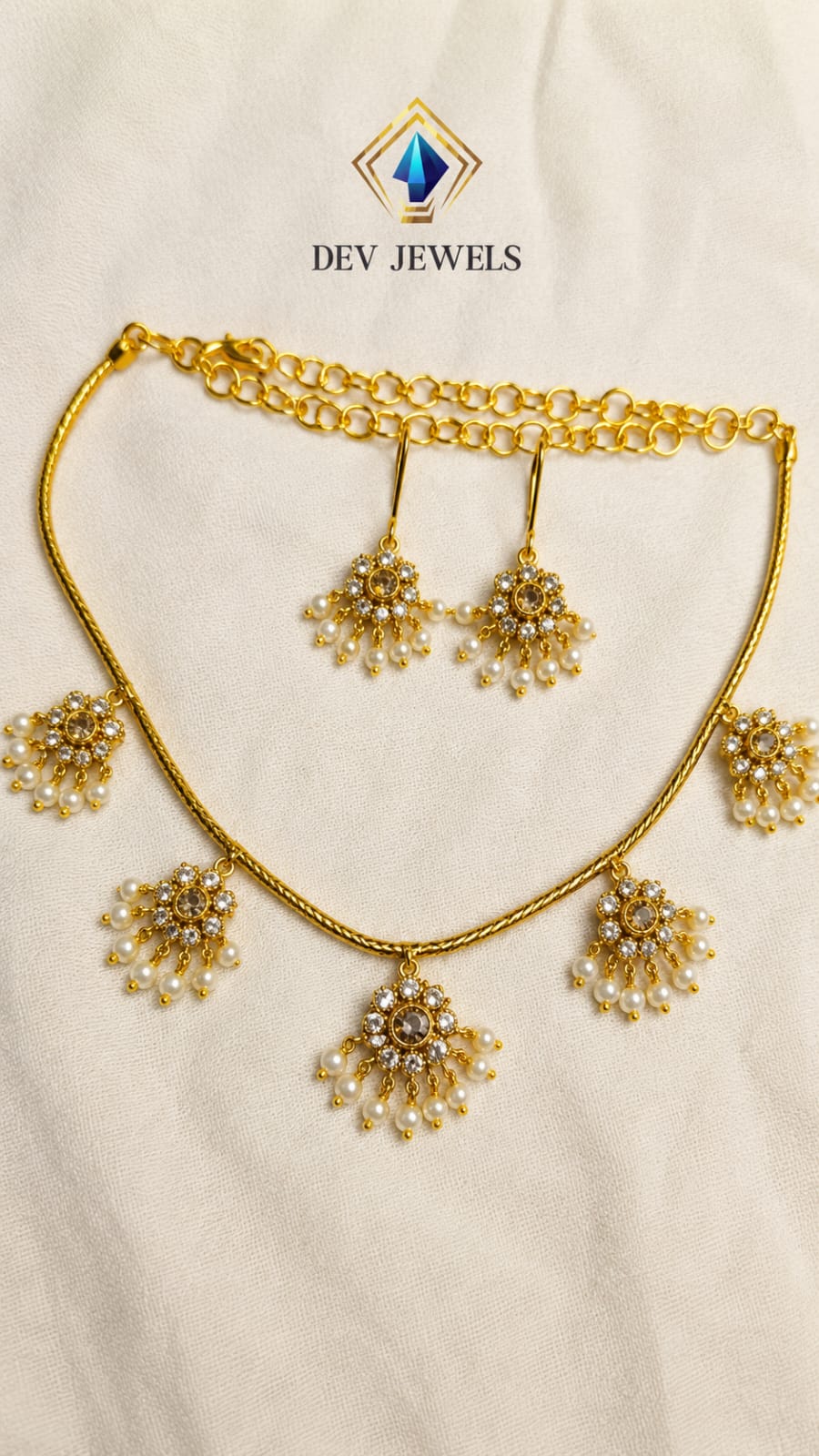 Elegant AD Stone Necklace