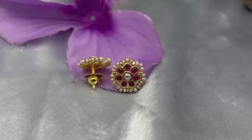 Real pearl Earrings