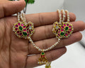 Real pearl choker with jadau Kundan