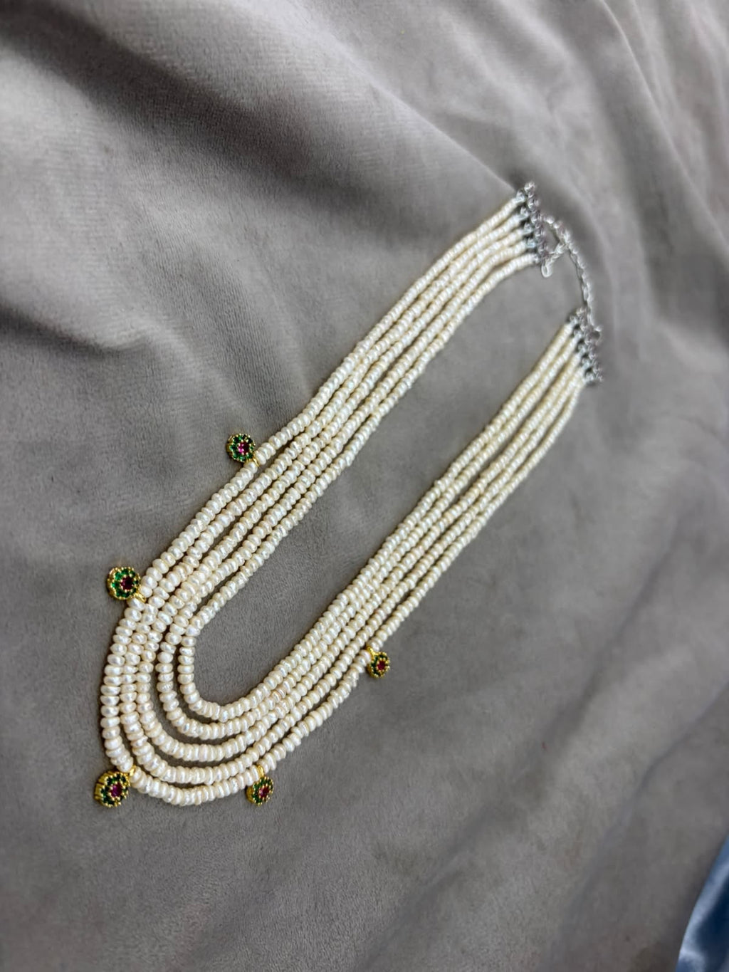 Real pearl mala