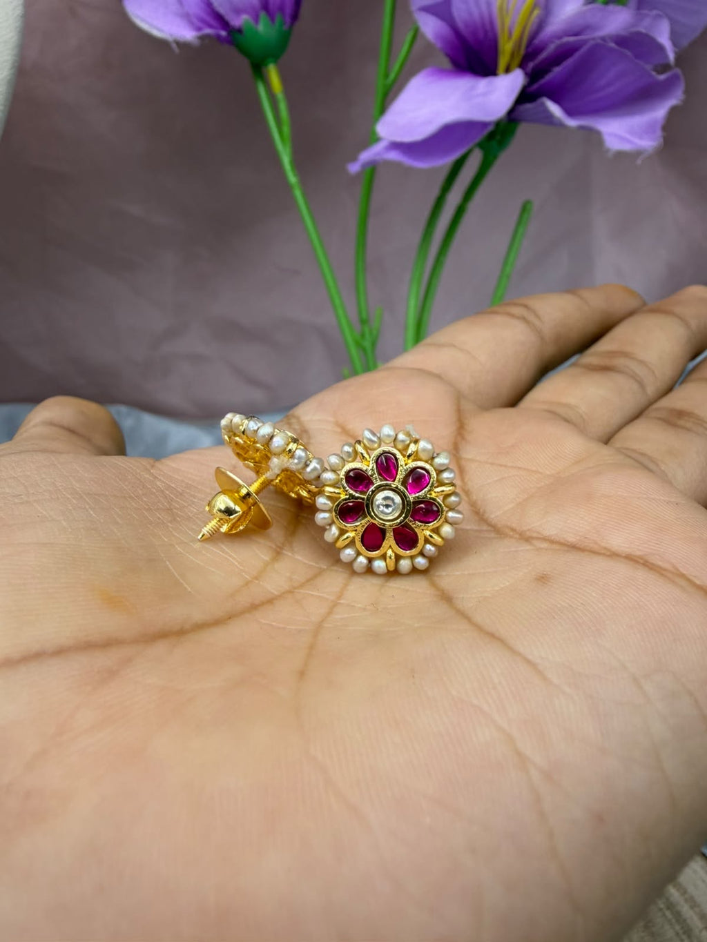 Real pearl Earrings