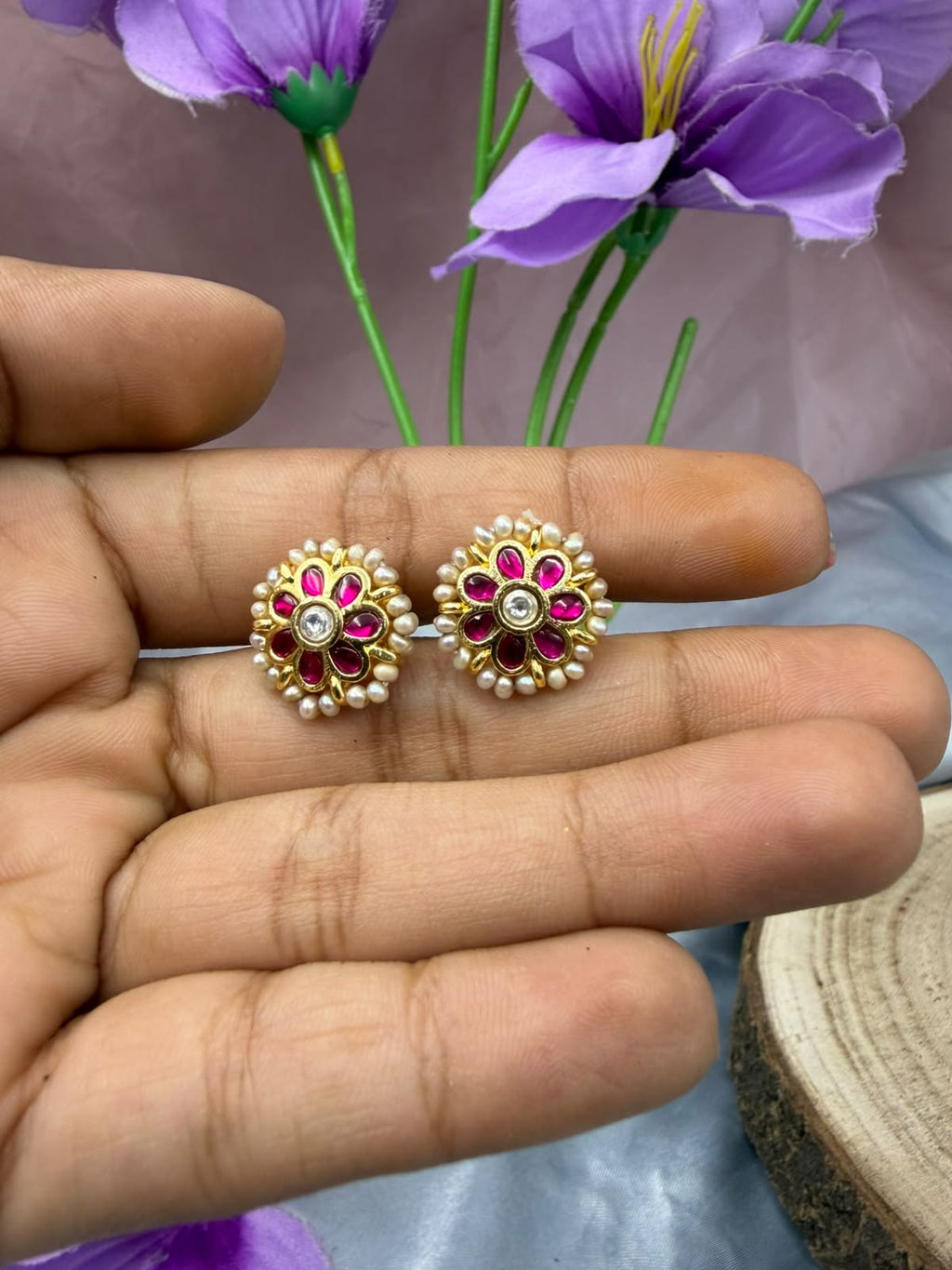 Real pearl Earrings