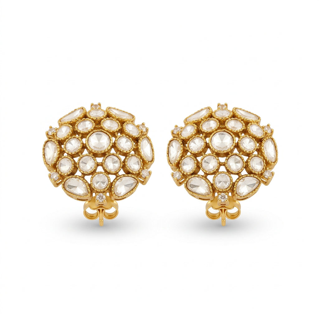 Mosonite earrings