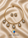 Polki hasli necklace